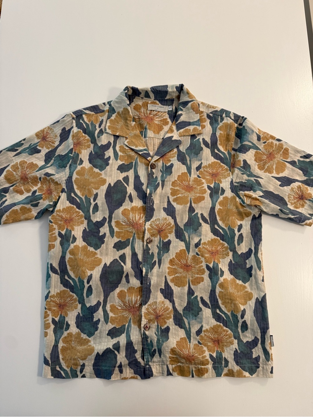 Ocean Current Men’s Button Up